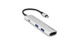 Epico USB Type-C HUB 4K HDMI - silver/black