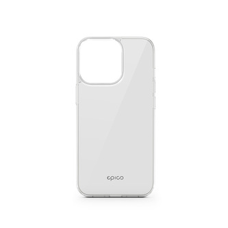 EPICO TWIGGY GLOSS CASE iPhone 13 Pro Max (6,7") - bílá transparentní