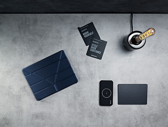 EPICO FOLD FLIP CASE iPad Air 10,9" (2020) - modrá