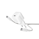 Epico 30W GaN Charger Bundle with 1.2m USB-C cable - bílá