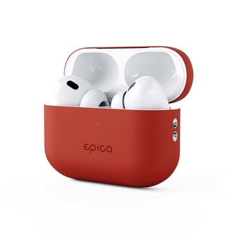 EPICO silikonové pouzdro pro Airpods Pro 2 - červené