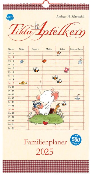 Tilda Apfelkern. Familienplaner 2025