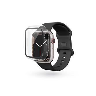 EPICO GLASS CASE APPLE WATCH 7/8 (45 mm) - transparentní