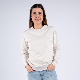 Moniel dámská mikina Basic Light Beige XXL