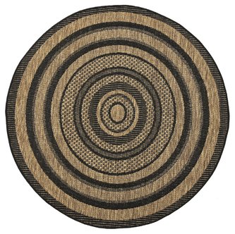 Venkovní vzorovaný koberec PANAMA 470-300 O 120 cm Mybesthome