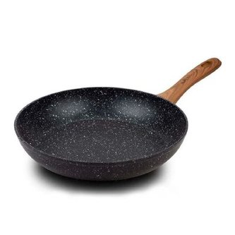 pánev d30cm, NATURE, nepřil.povrch-kámen, rukojeť plast,  indukce