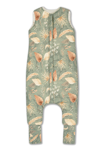 Celoroční spací pytel s nohavicemi Bohemian Green/Bohemian Botanic S