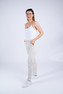 Moniel dámské tepláky Basic Light Beige S