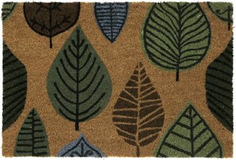 Rohožka z přírodního kokosového vlákna LEAVES II. 40x60 cm Mybesthome
