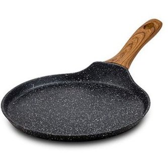 pánev d24cm palač., NATURE, nepřil.povrch-kámen, rukojeť plast,  indukce