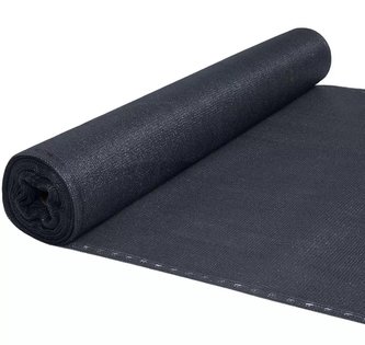 Stínící tkanina na plot TOP tmavě šedá 1,5x50 metrů 120 g/m2 90% stínění John Green