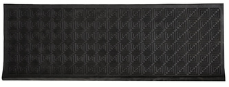 Gumová rohožka - předložka na schody CHESSBOARD černá 25x75 cm Mybesthome