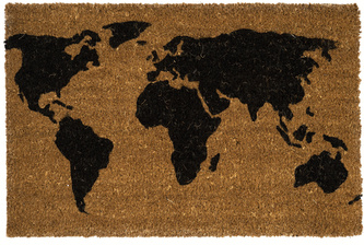 Rohožka z přírodního kokosového vlákna MAP 40x60 cm Mybesthome