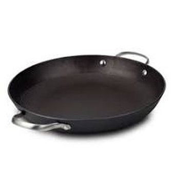 pánev d26cm, ATLAS, litina, nepřil.povrch-černý, 2ucha NR