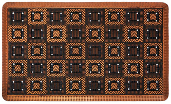 Gumová rohožka - předložka VIGO zlatá 45x75 cm Mybesthome