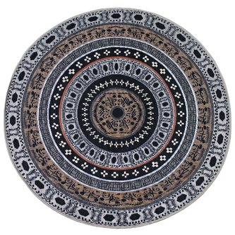 Venkovní vzorovaný koberec BORNEO 5314 - 4 O 120 cm Mybesthome