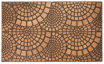 Gumová rohožka - předložka LUBIANA zlatá 45x75 cm Mybesthome