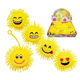 Svítící střapatý míček smějko