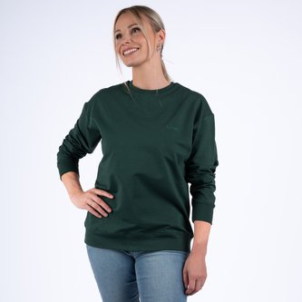 Moniel dámská mikina Basic Dark Green S