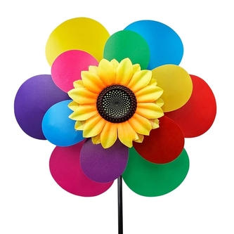 Větrník s kvítkem