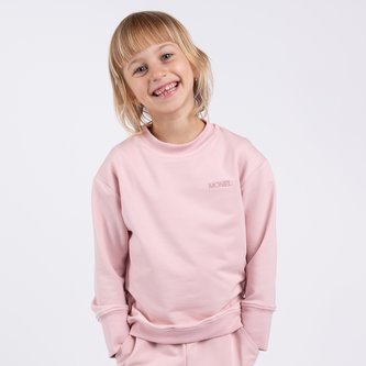 Moniel Dětská rostoucí mikina Basic Powder Pink 62/68 cm