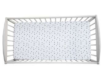 Prostěradlo Sleepee We Care tečky 120x60 cm