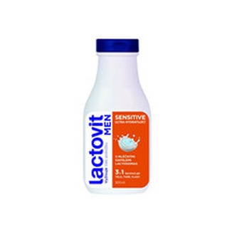 Lactovit Ultra hydratující sprchový gel Men Sensitive 300 ml man