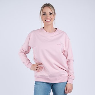 Moniel kojící mikina krátká Basic Powder Pink M