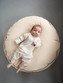 Moniel Dětské rostoucí tepláky Basic Light Beige 104 cm