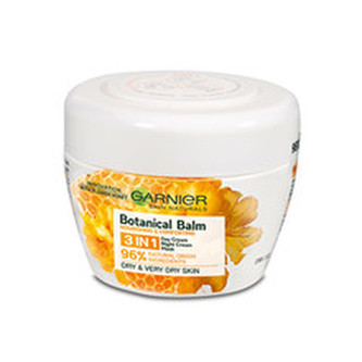Garnier Pleťový krém s výtažkem z medu a včelího vosku 3v1 Skin Naturals (Botanical Balm) 150 ml woman