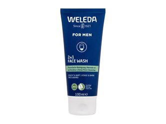 Weleda For Men Čisticí gel 2in1 Face Wash 100 ml pro muže