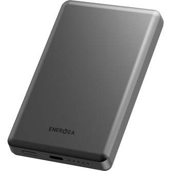 ENERGEA AluPac Air powerbanka s MagSafe, 10000 mAh šedá