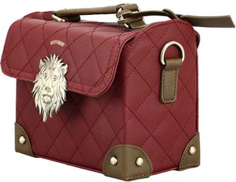 Dámská kabelka na rameno Harry Potter: Nebelvírský lev (19 x 15 x 10 cm) červená