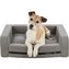 CityStyle HOME Edition Sofa, luxusní gauč pro psy, světlešedá DOPRODEJ - 60 x 50 cm