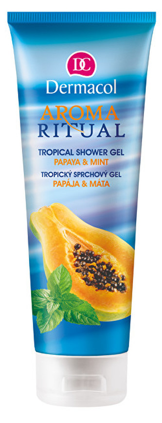 Dermacol Sprchový gel Papája a máta Aroma Ritual (Tropical Shower Gel) 250 ml woman