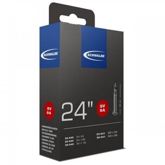 duše SCHWALBE SV9A 24"x3/4-1 1/8 (20/28-540/541) SV/40mm