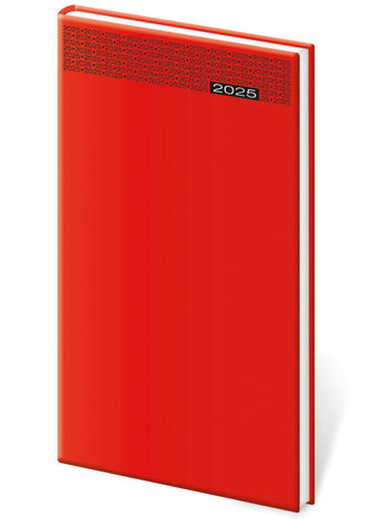 Kapesní diář Gommato červený