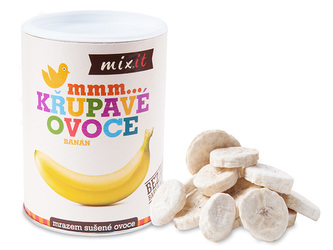 Mixit - Banán - Křupavé ovoce 130 g