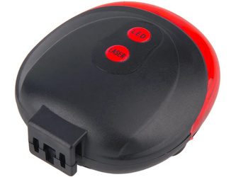 Laserové Světlo na Kolo s LED