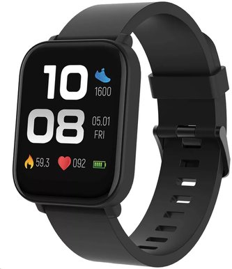 CANYON smart hodinky EASY SW-54, 1,7" IPS displej, 14 sport režimů, IP68, Android/iOS, black CANYON smart hodinky EASY SW-54, 1,7" IPS displej, 14 sport režimů, IP68, Android/iOS, black