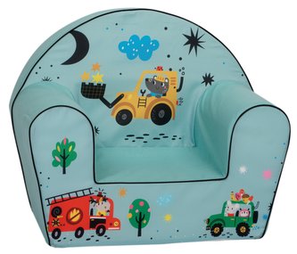 Dětské křesílko, pohovka Bagr