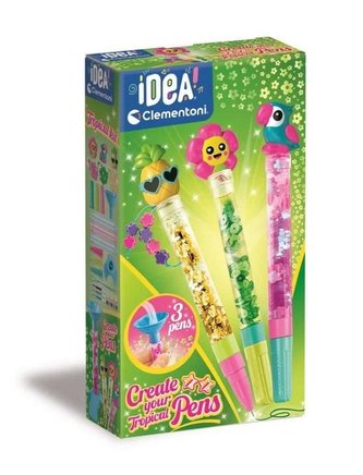 Idea Vytvoř si originální pero Tropical