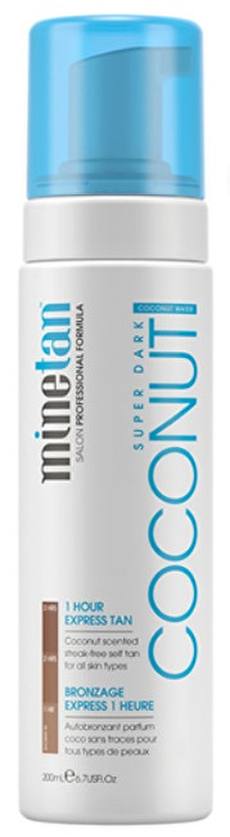 Minetan Samoopalovací pěna pro tmavé opálení Coconut 200 ml unisex