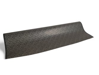 Floristická fólie lísteček 20/09 černá se zlatou