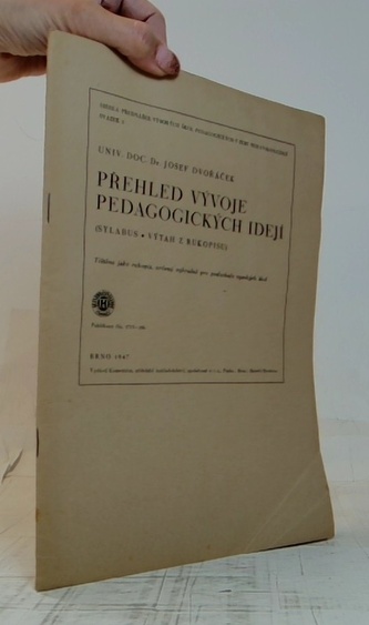 přehled vývoje pedagog. idejí