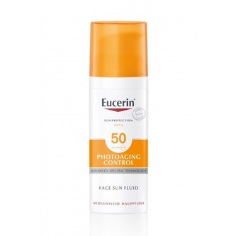 Eucerin Emulze na opalování proti vráskám Photoaging Control SPF 50 (Face Sun Fluid) 50 ml unisex
