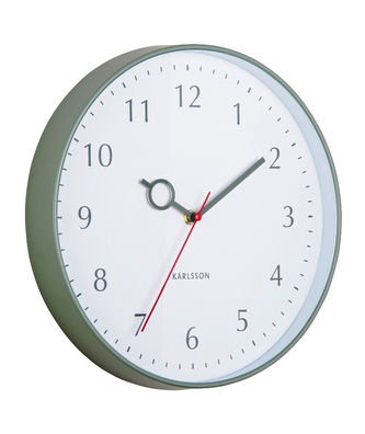 Designové nástěnné hodiny 5992GR Karlsson 30cm