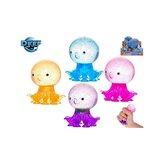 Chobotnice strečová 8,5cm s přísavkami 4barvy