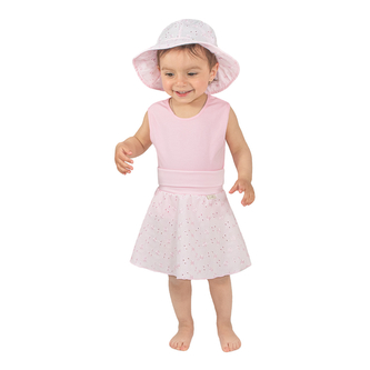 Dívčí kolová sukně Madeira Elegance; Barva: růžová; Velikost: 86 - 92