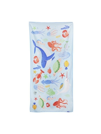 Spokey - KIDDY Rychleschnoucí sportovní ručník 80 x 160 cm - pejsci